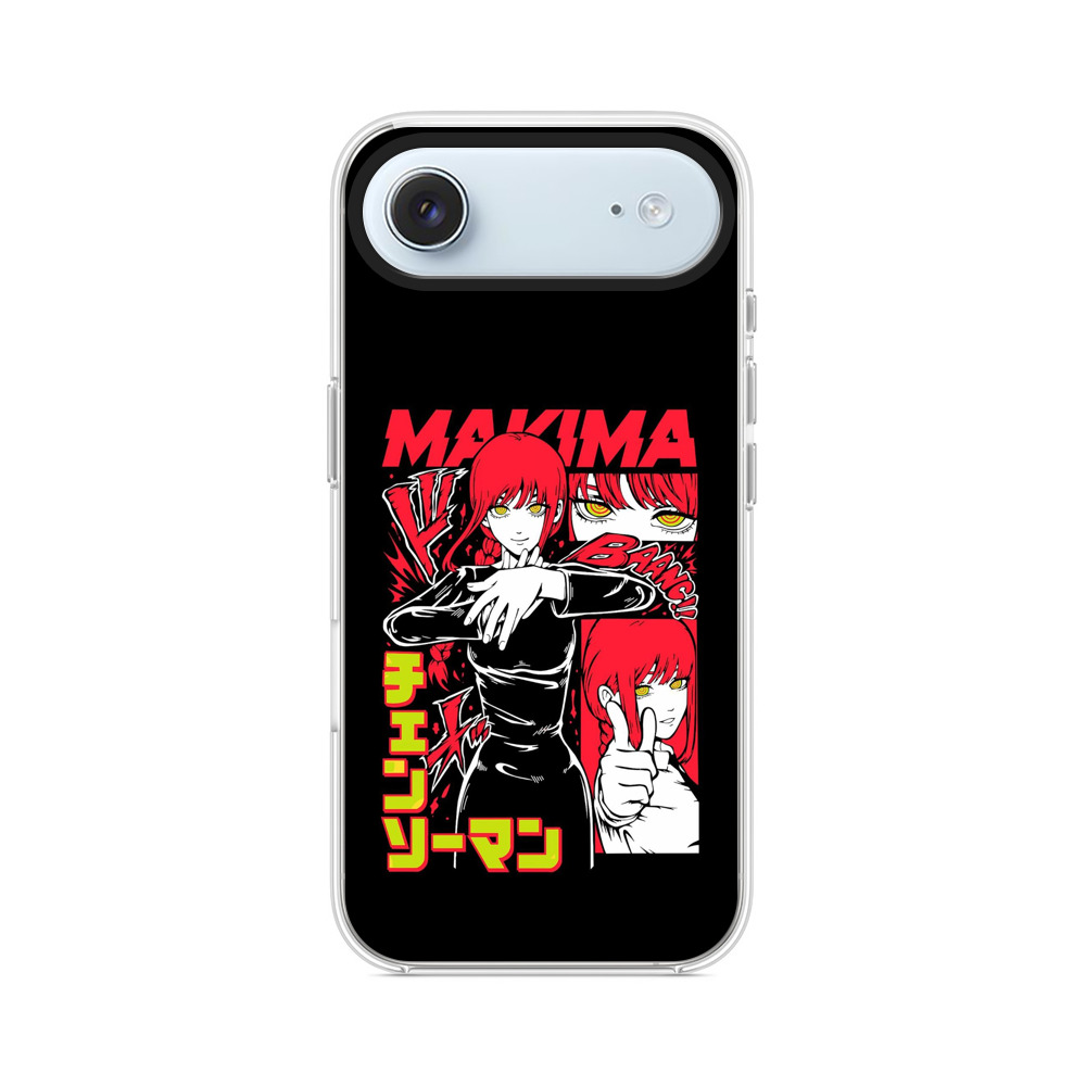 赤い髪のキャラクター iPhone Airオリジナルケース