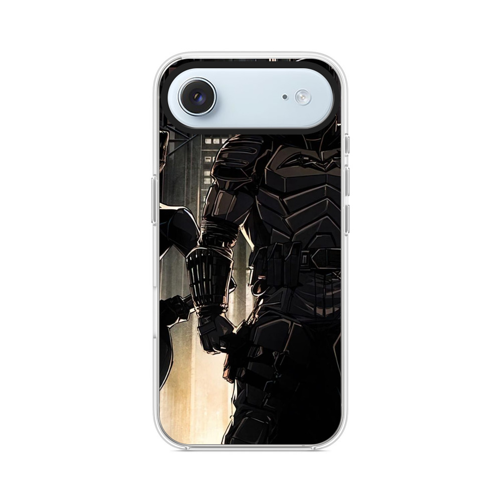 バットマンとキャットウーマン iPhone Airオリジナルケース