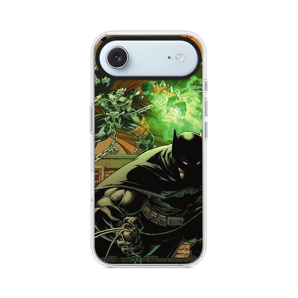 バットマンとスパウン戦闘 iPhone Airオリジナルケース