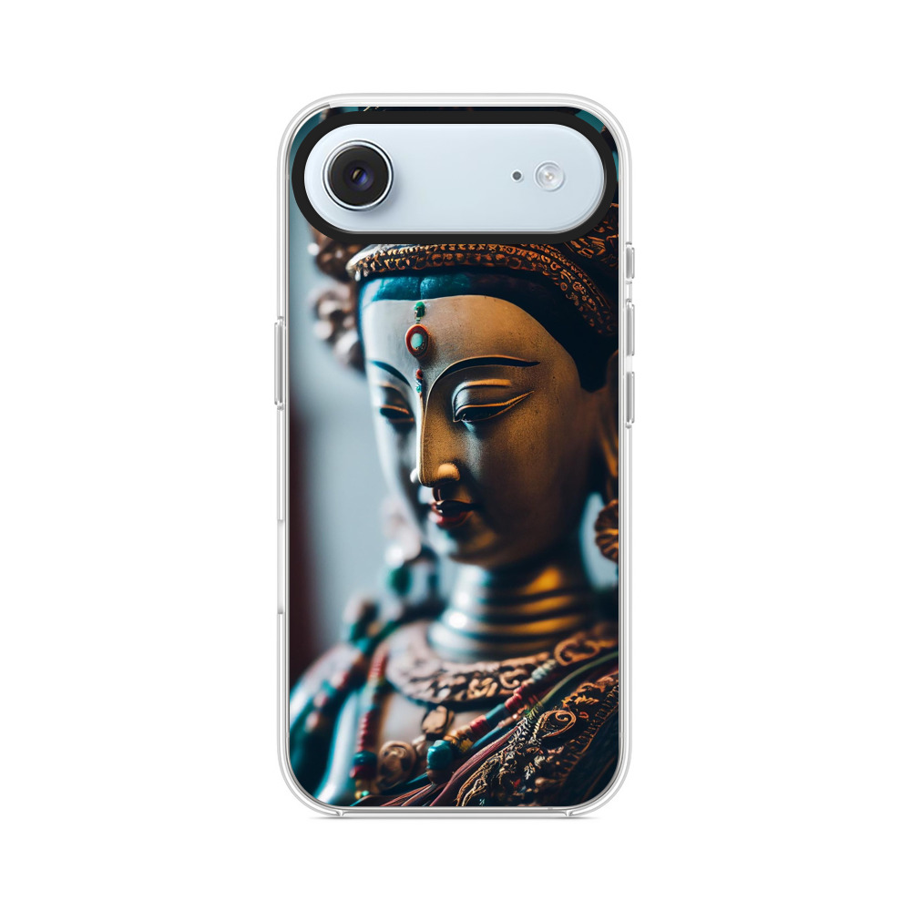 仏像のアップ顔 iPhone Airオリジナルケース