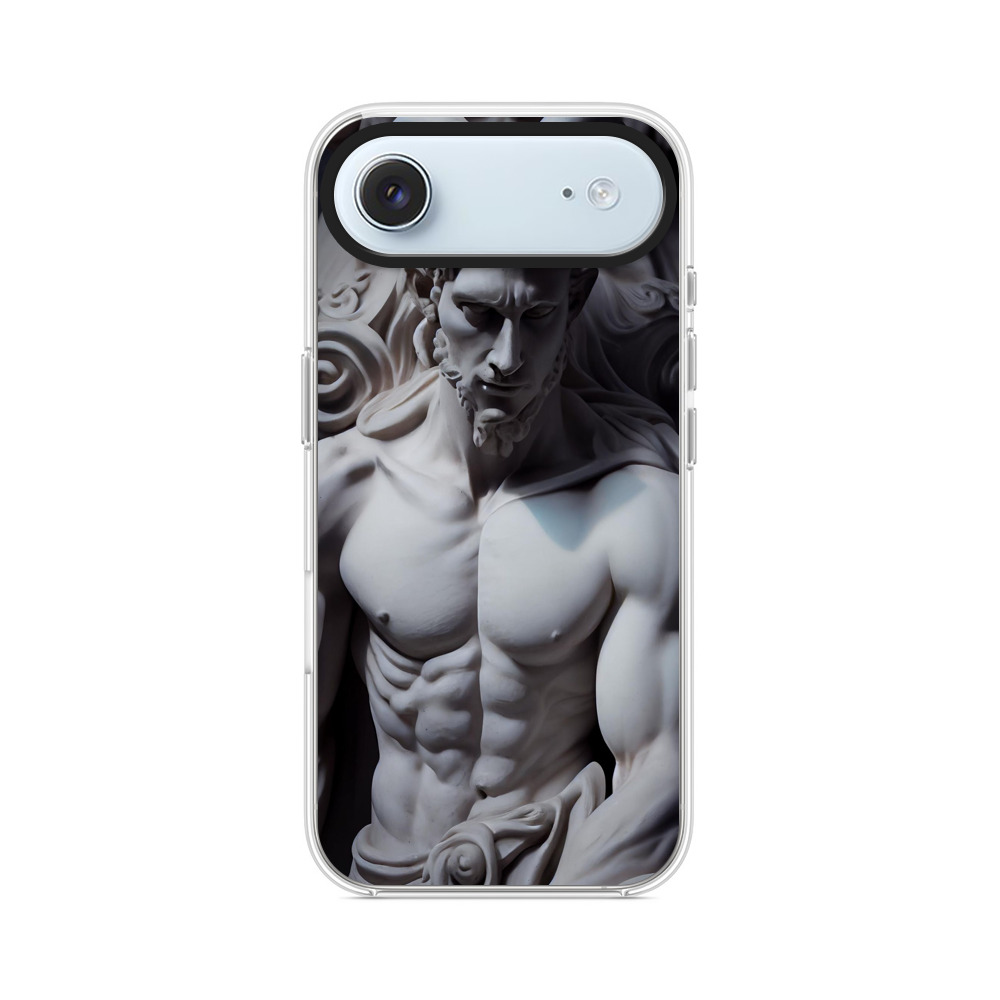 力強い胸像彫刻 iPhone Airオリジナルケース