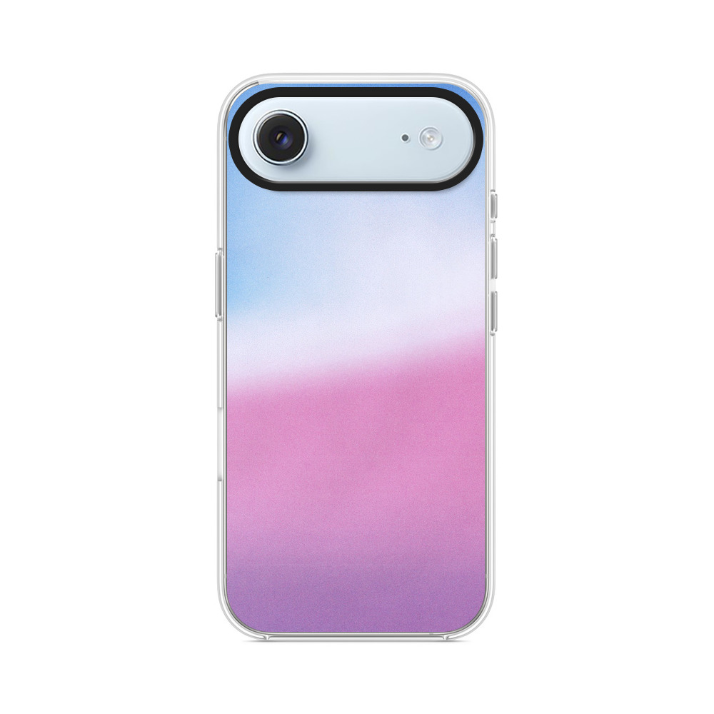 抽象的な青とピンクの背景 iPhone Airオリジナルケース