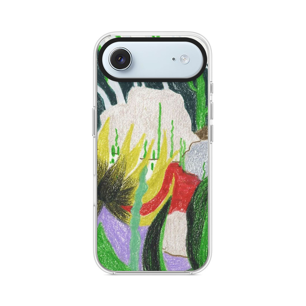 抽象的な植物の風景 iPhone Airオリジナルケース