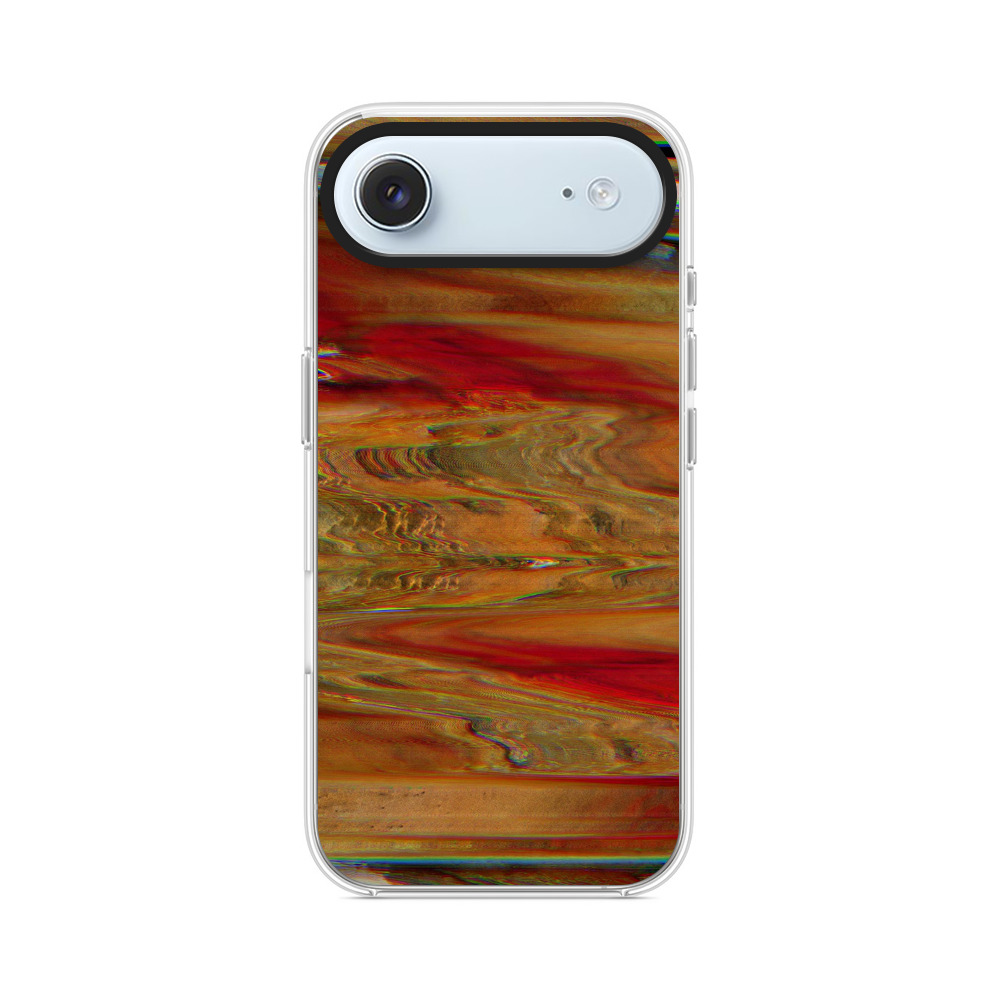 抽象的な波紋模様 iPhone Airオリジナルケース