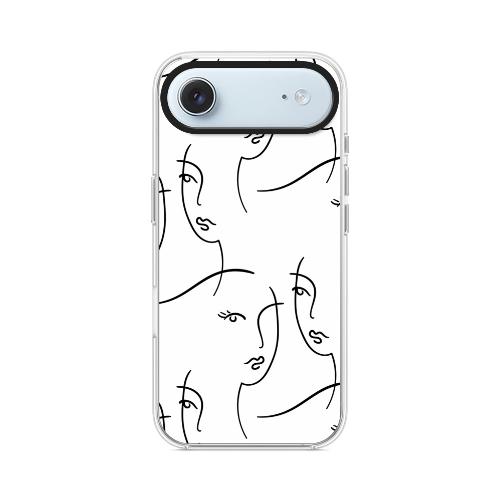 抽象的な一筆書きの顔パターン eye-lashes 抽象的な一筆書きの顔パターン eye-lashes