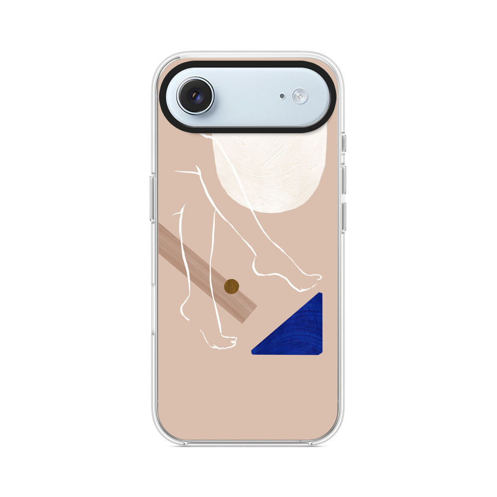 抽象的な人物の足 iPhone Airオリジナルケース