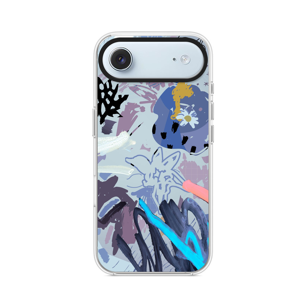 抽象的なアート iPhone Airオリジナルケース