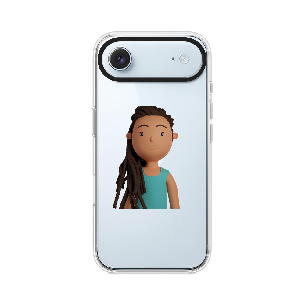 ドレッドヘアのキャラクター iPhone Airオリジナルケース