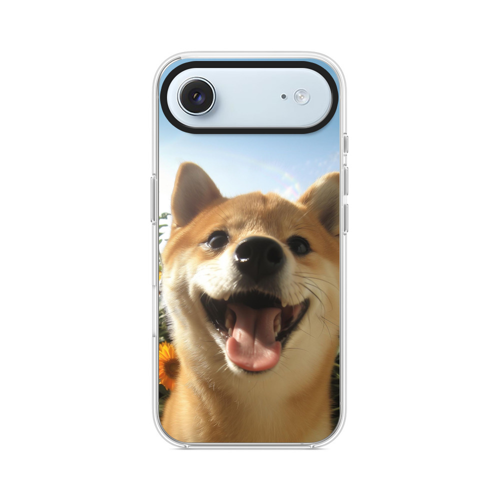 笑顔の柴犬 iPhone Airオリジナルケース