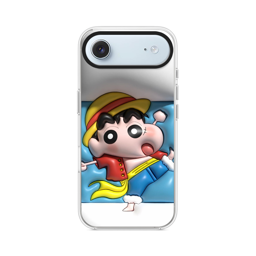元気アニメキャラクター iPhone Airオリジナルケース
