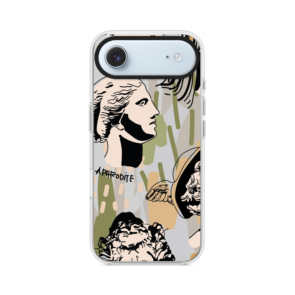 ギリシャ神話の彫刻顔 iPhone Airオリジナルケース