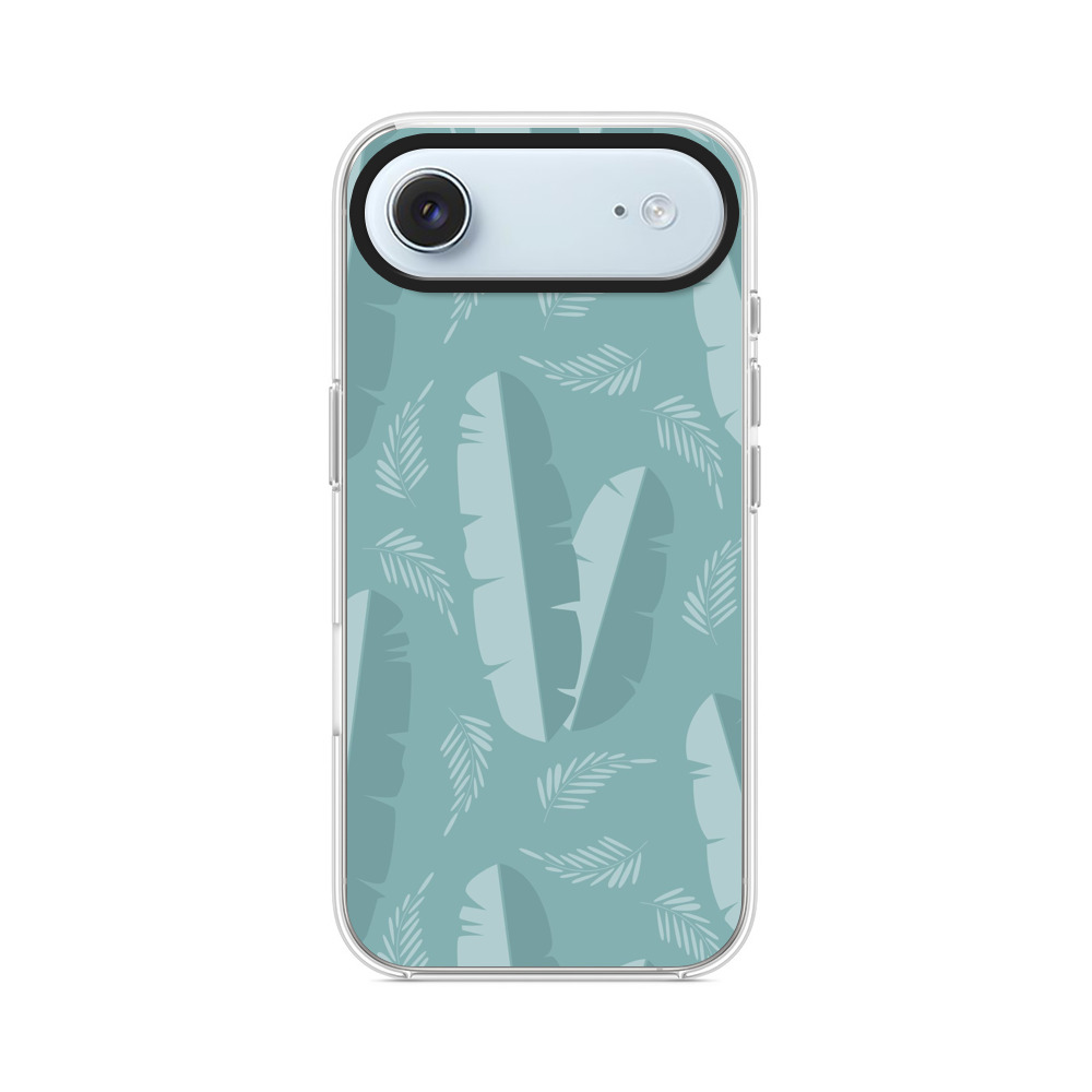 葉のパターン iPhone Airオリジナルケース