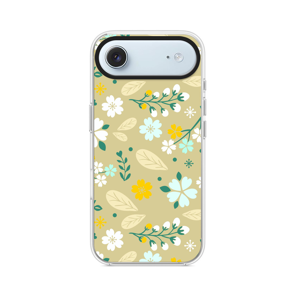 花柄のパターン iPhone Airオリジナルケース