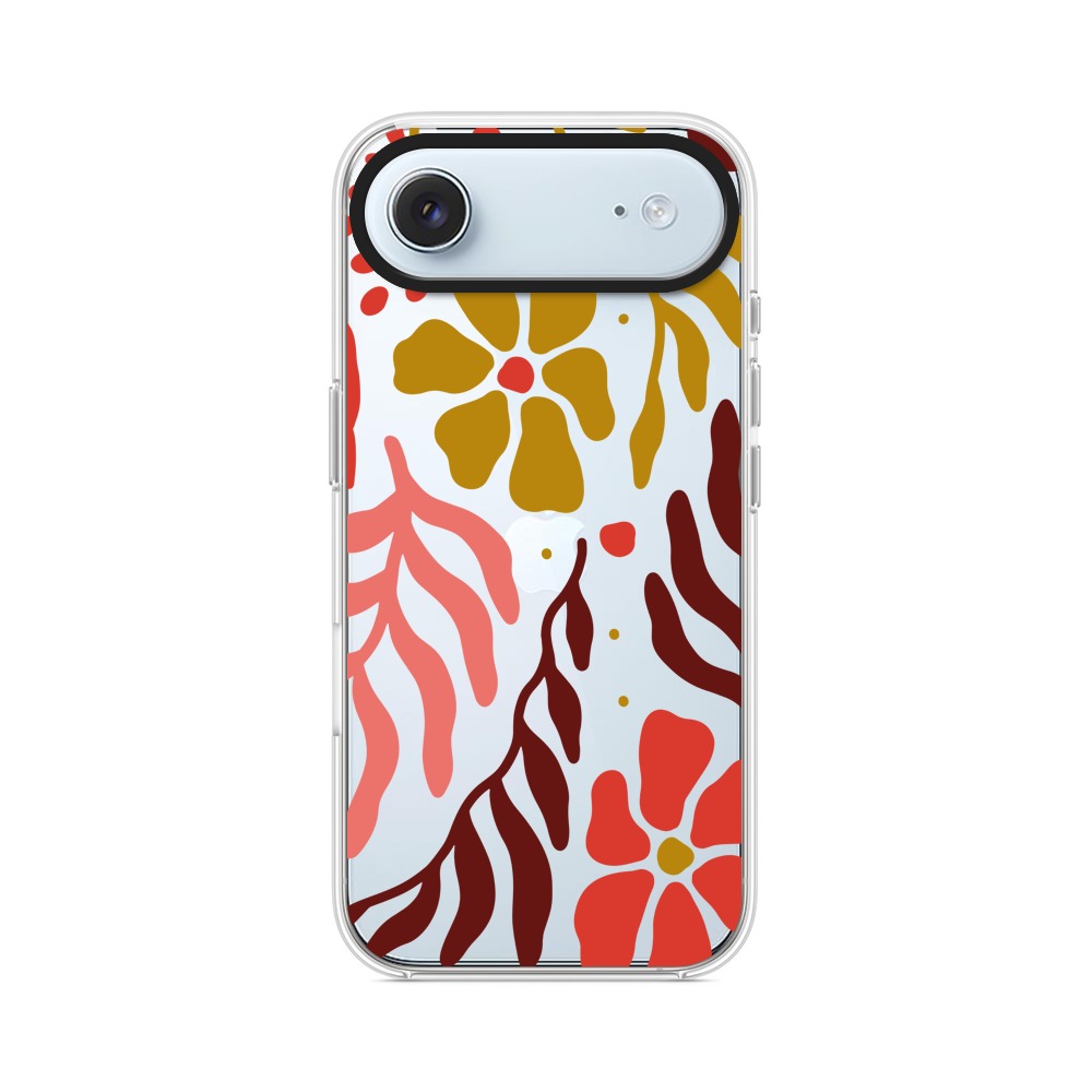 花柄デザイン iPhone Airオリジナルケース