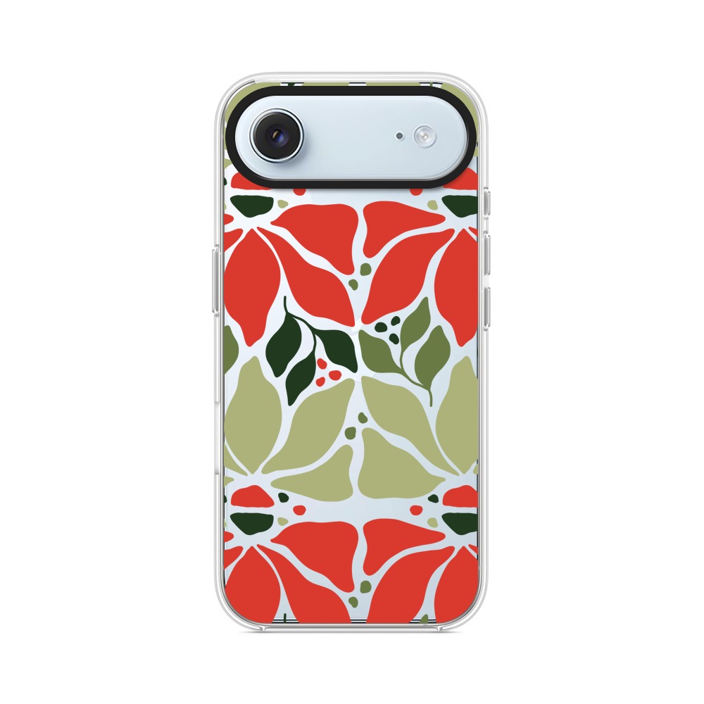 華やかな花のパターン iPhone Airオリジナルケース