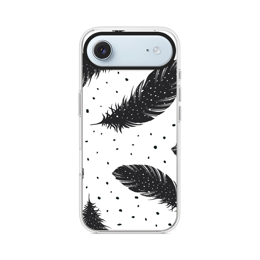 羽根のパターン iPhone Airオリジナルケース