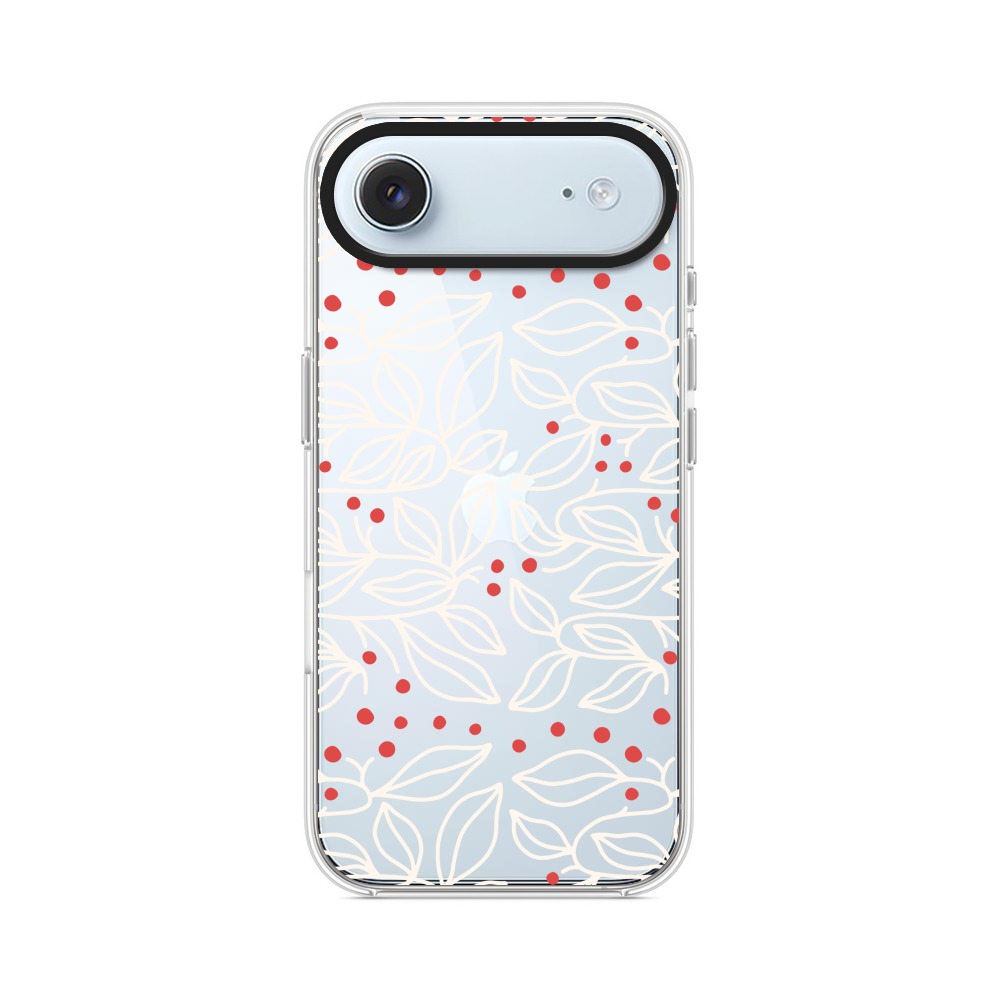 葉っぱのパターン iPhone Airオリジナルケース