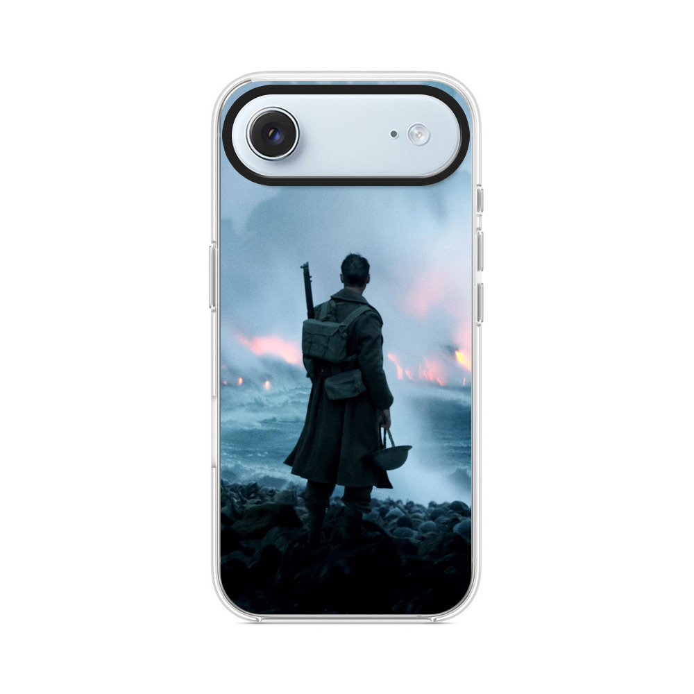 荒波の兵士の後ろ姿 iPhone Airオリジナルケース