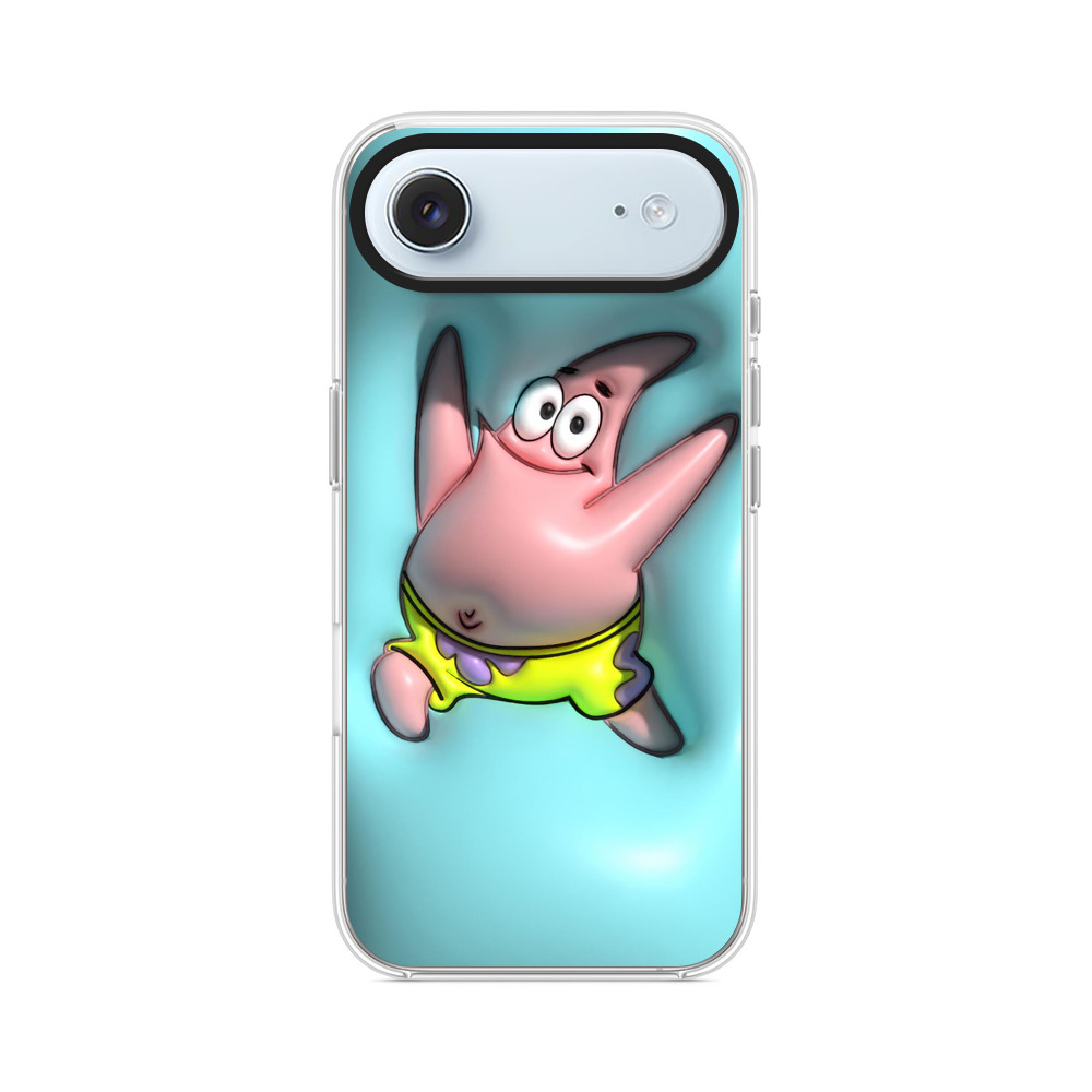 元気なピンクのヒトデ iPhone Airオリジナルケース