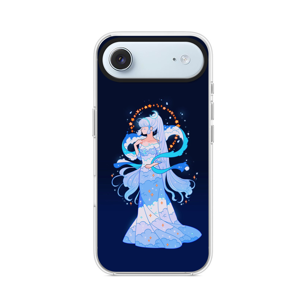 星空の女性 iPhone Airオリジナルケース