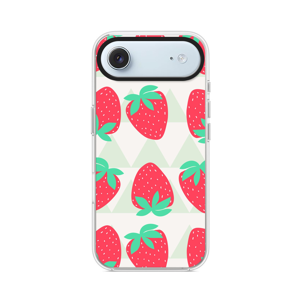 いちごのパターン iPhone Airオリジナルケース