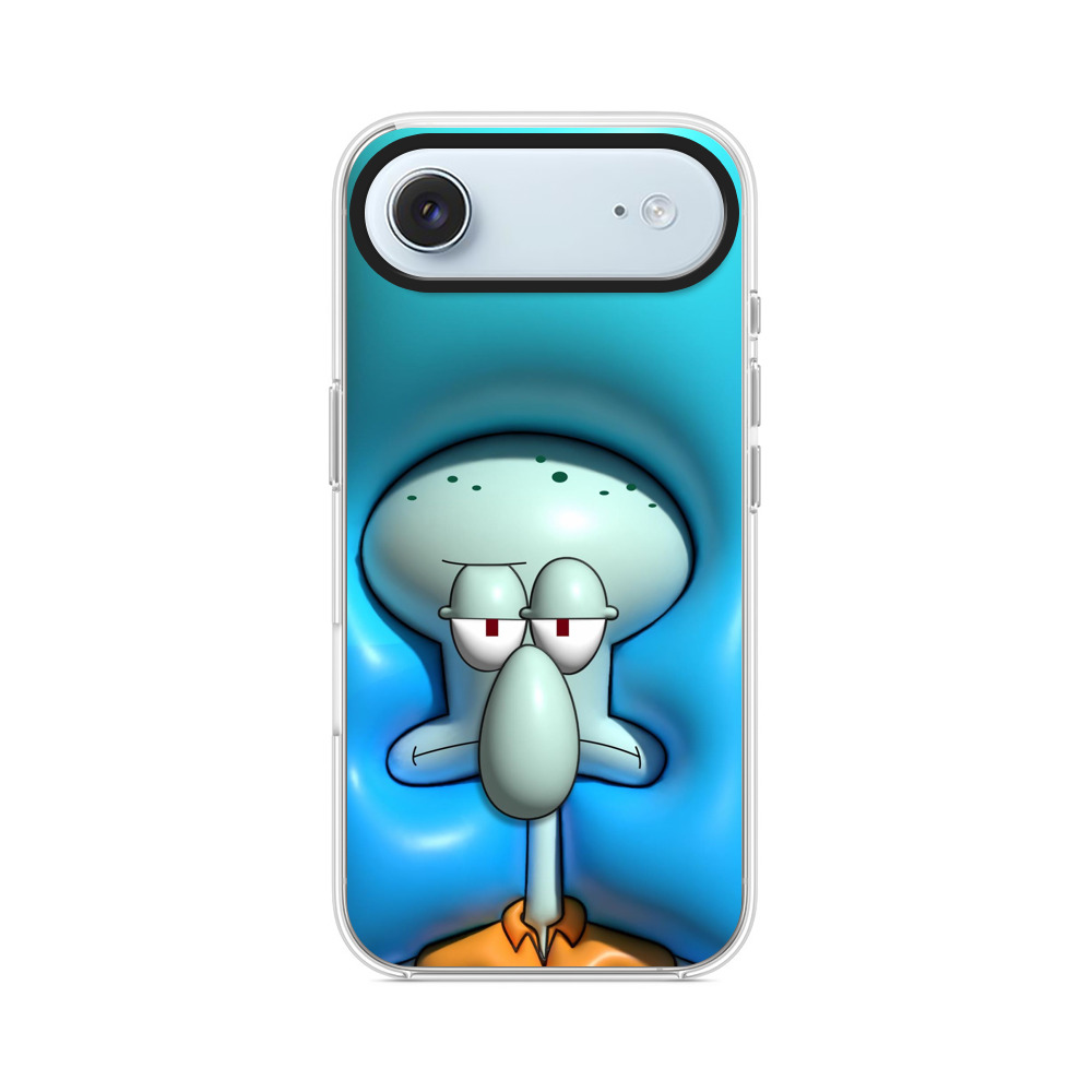 イカのキャラクター iPhone Airオリジナルケース