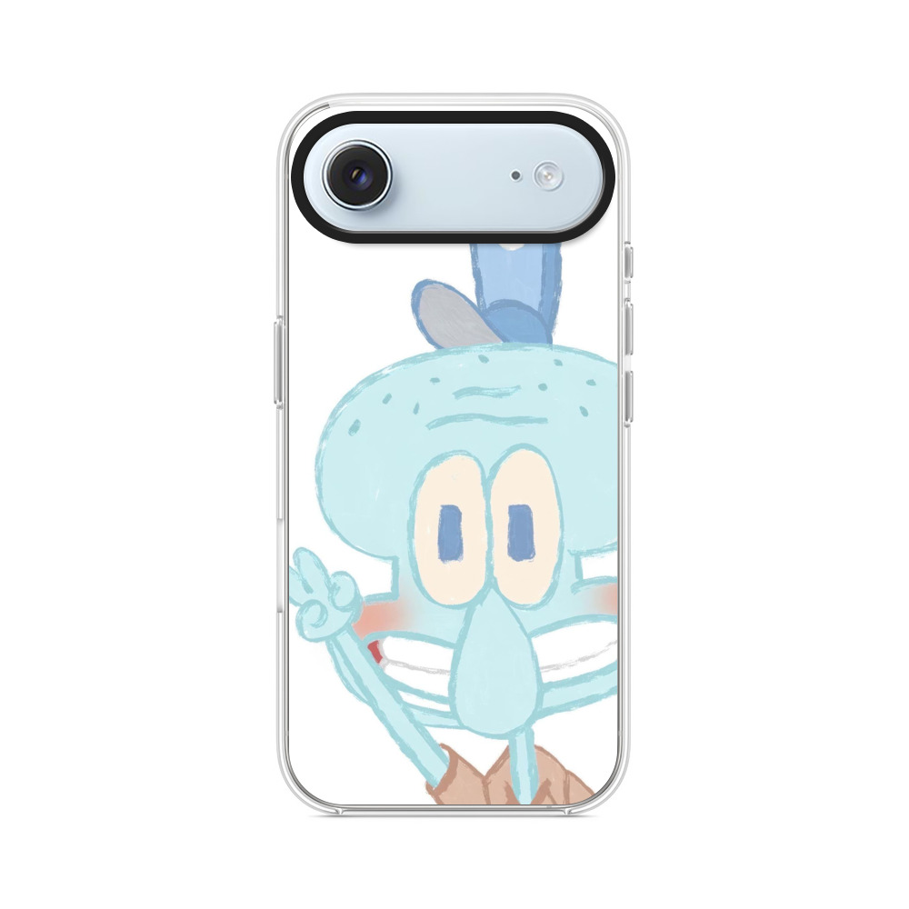 イカちゃんのピースサイン iPhone Airオリジナルケース