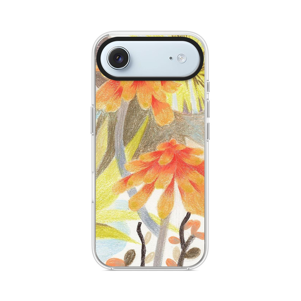 色鮮やかな季節の花々 iPhone Airオリジナルケース