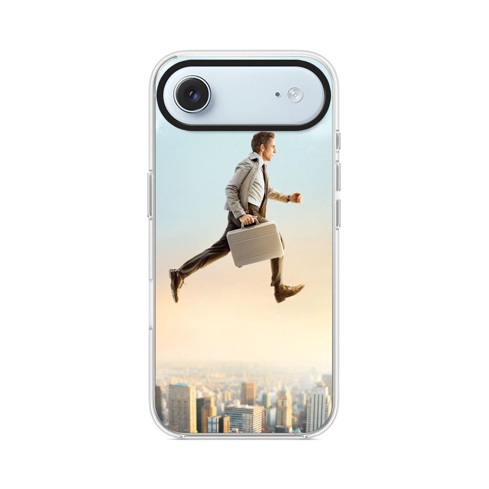 跳ぶ忙しいビジネスマン iPhone Airオリジナルケース