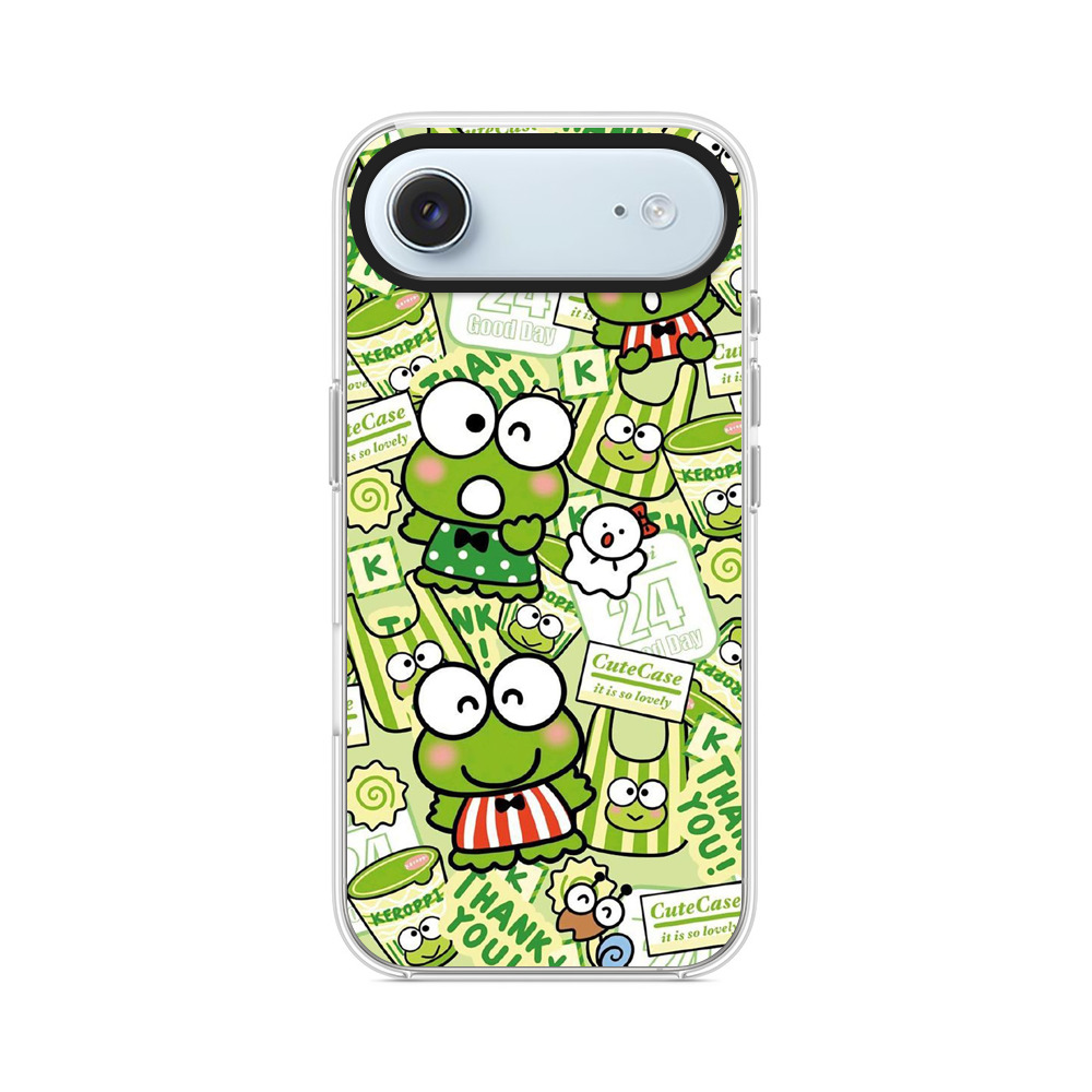 カエルのキャラクター iPhone Airオリジナルケース