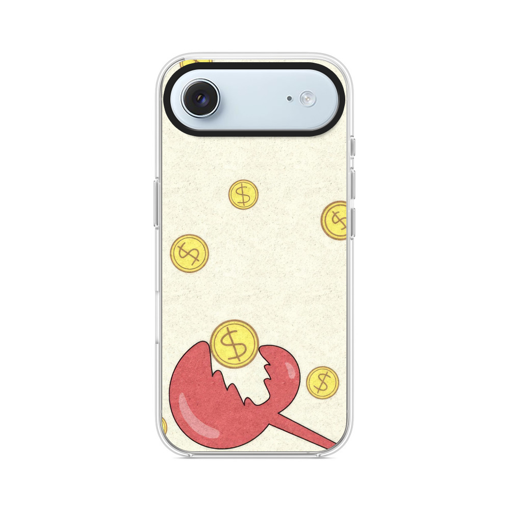 カニとドルコイン iPhone Airオリジナルケース