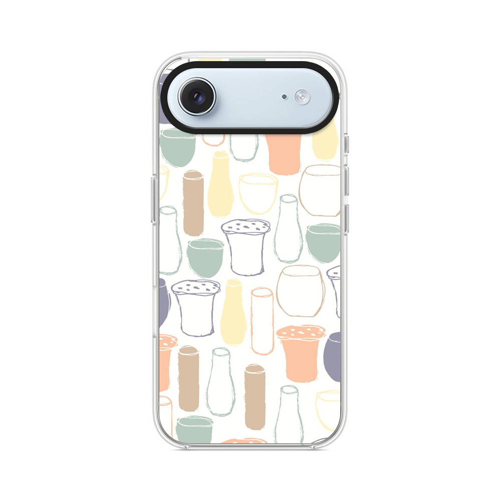 カラフルな瓶と筒のパターン cups-bottles カラフルな瓶と筒のパターン cups-bottles