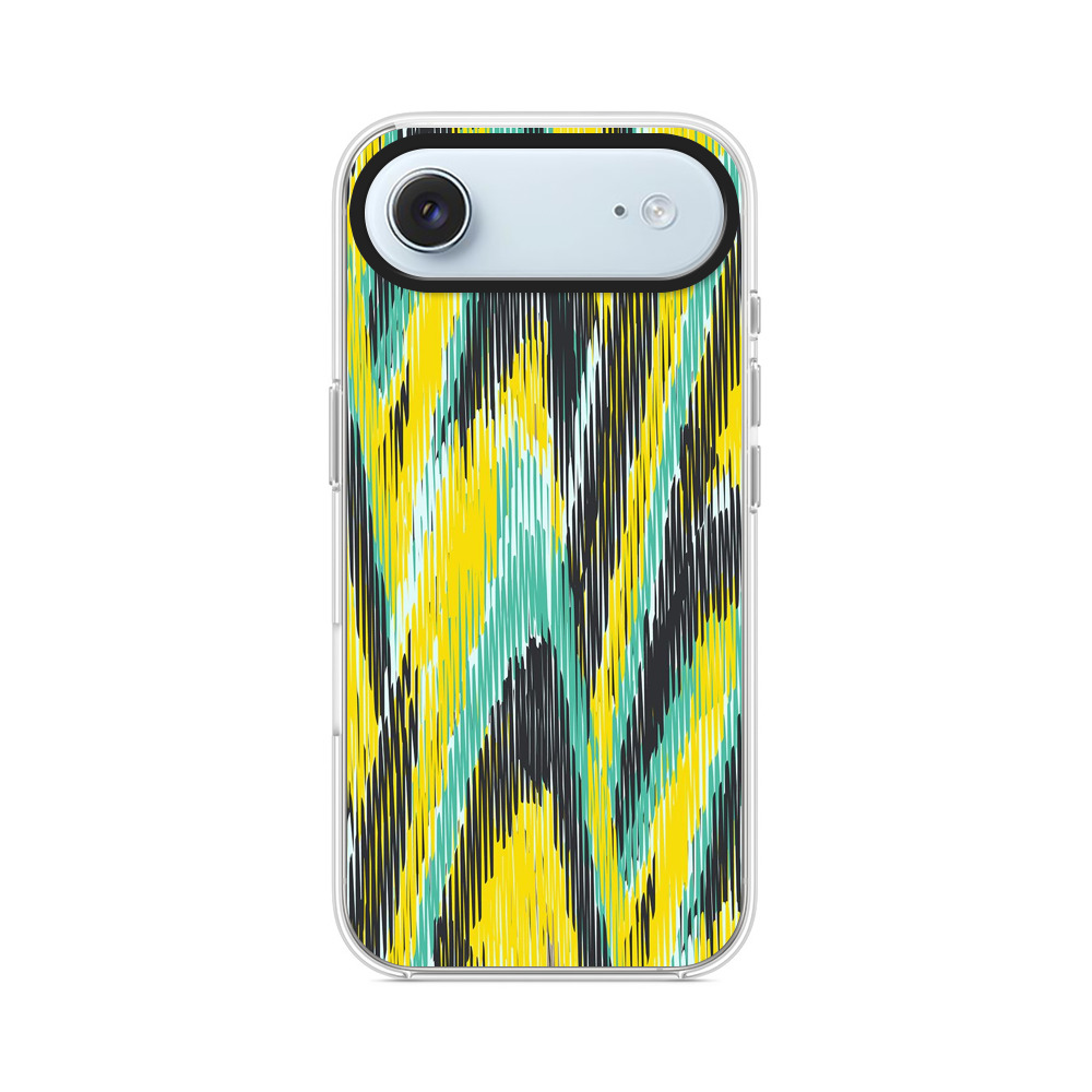 カラフルな抽象模様 iPhone Airオリジナルケース