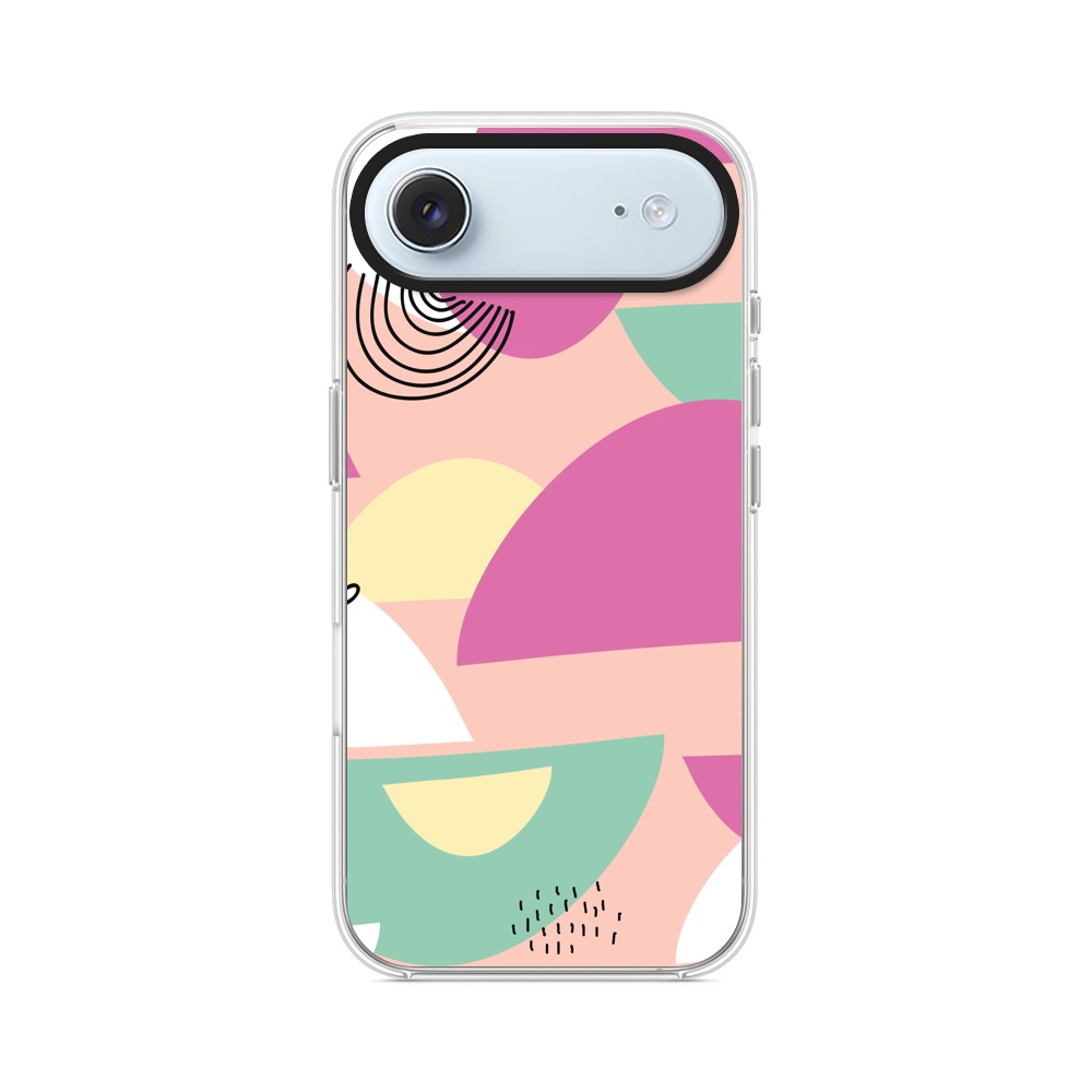 カラフルな抽象模様 iPhone Airオリジナルケース