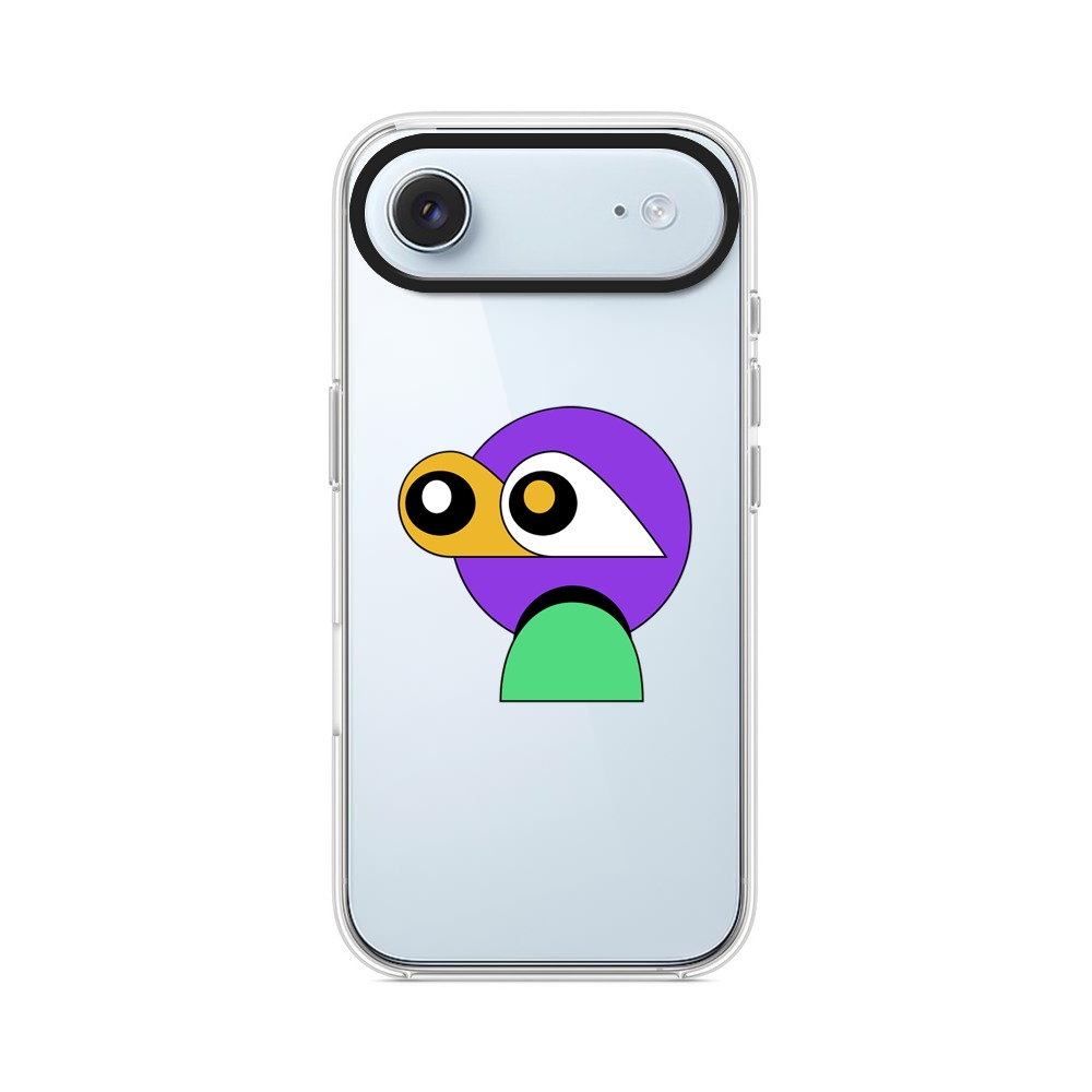 カラフルなキャラクター iPhone Airオリジナルケース