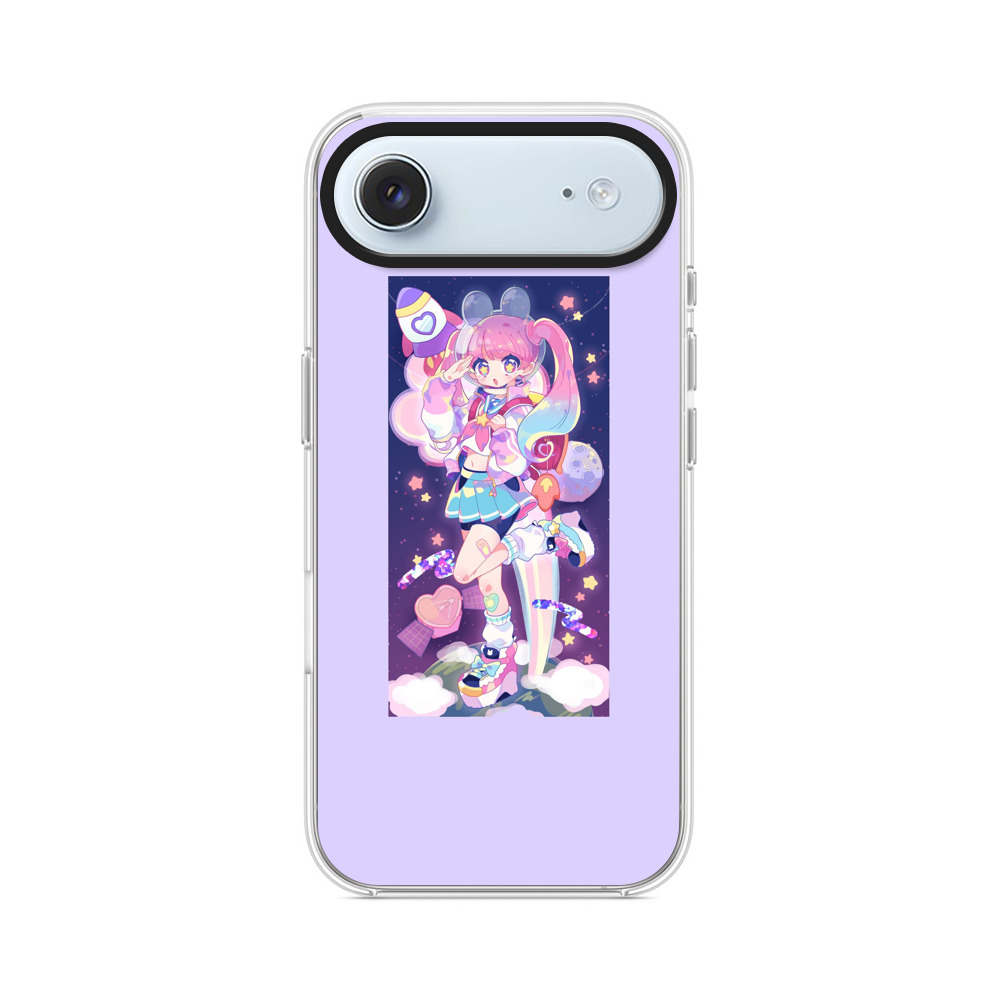 カラフルな女の子 iPhone Airオリジナルケース