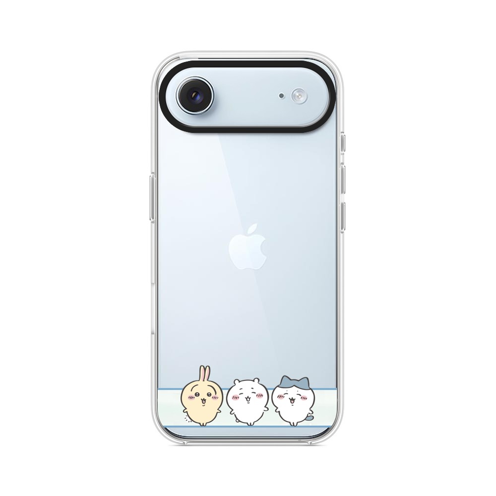 カラフルな虹と雲 iPhone Airオリジナルケース