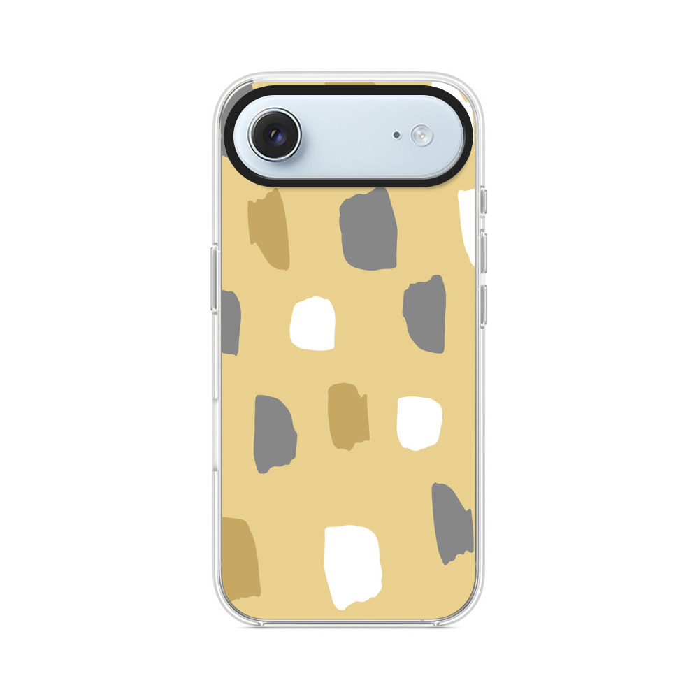 カラフルな抽象的なブラシストロークパターン iPhone Airオリジナルケース