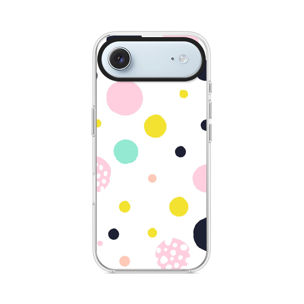 カラフルなドット模様 iPhone Airオリジナルケース