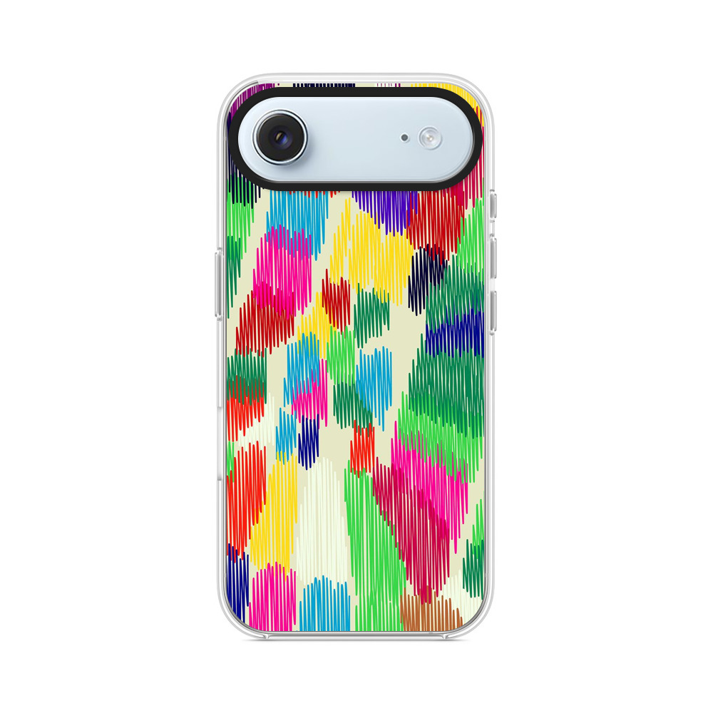 カラフルな模様 iPhone Airオリジナルケース