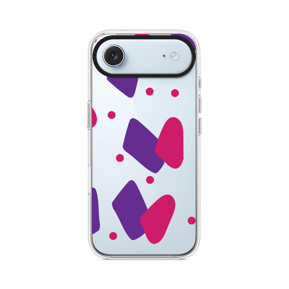 カラフルなパターン iPhone Airオリジナルケース