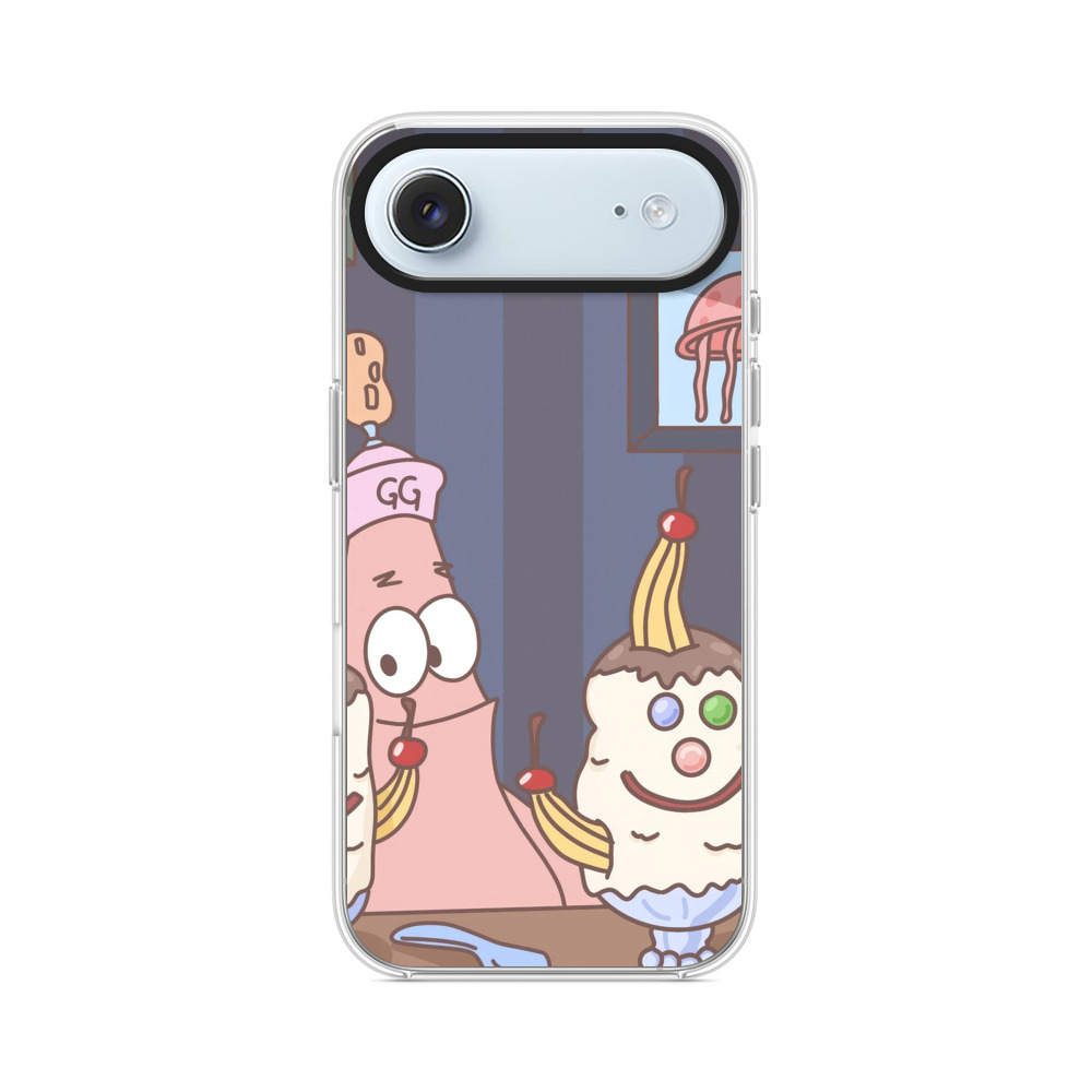 かわいいアイスキャラ iPhone Airオリジナルケース