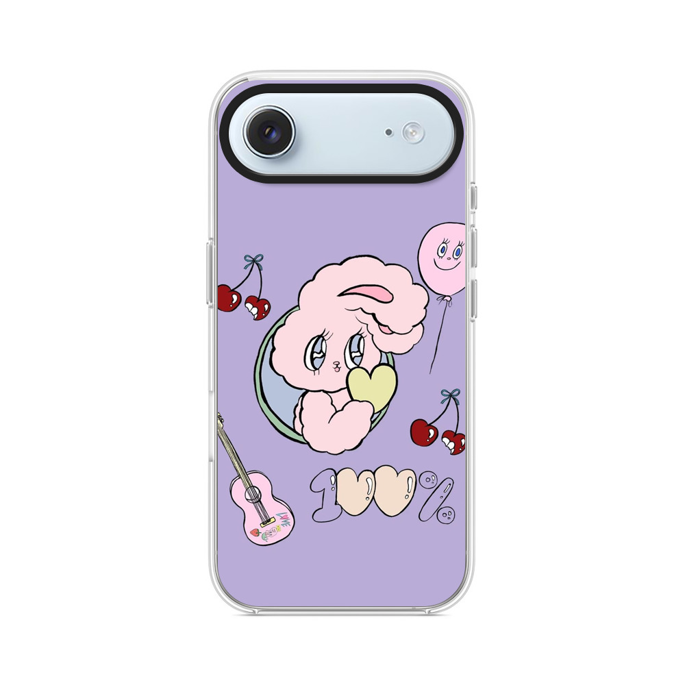 かわいいバニーのイラスト iPhone Airオリジナルケース