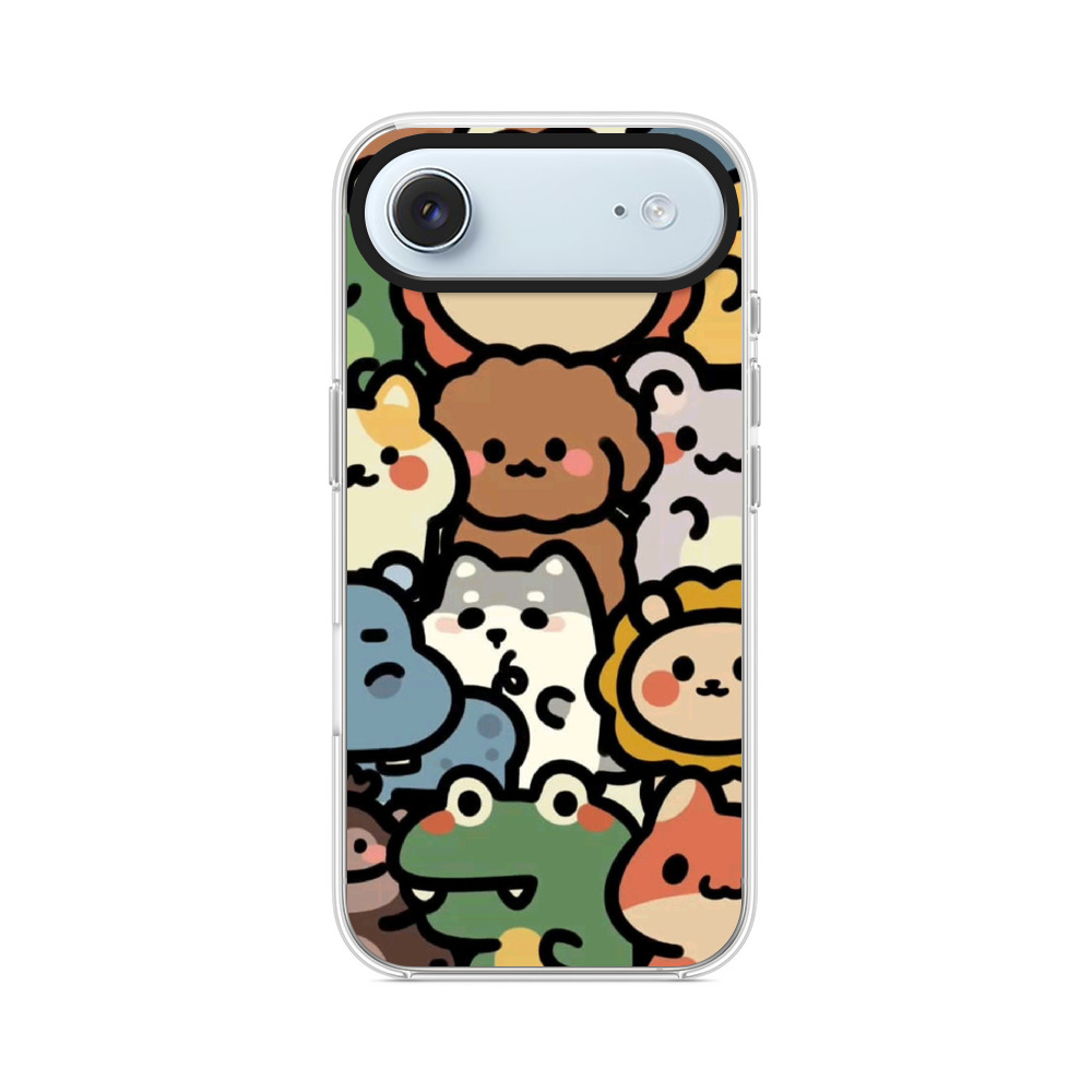 かわいい動物たち iPhone Airオリジナルケース