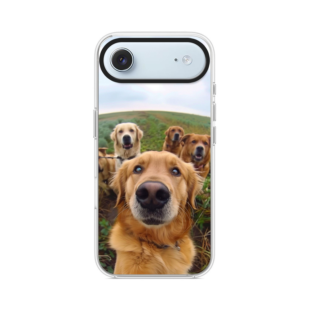かわいい犬の集合写真 iPhone Airオリジナルケース