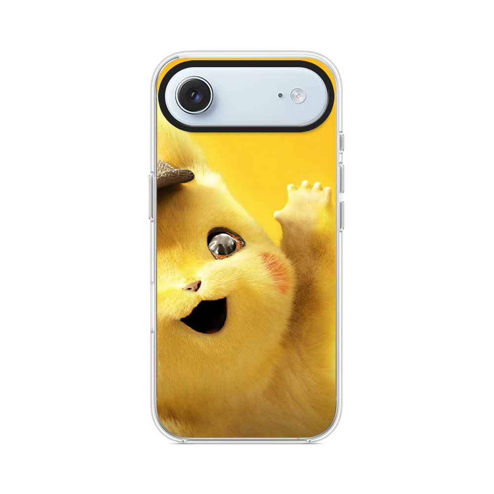 かわいい黄色モンスター iPhone Airオリジナルケース