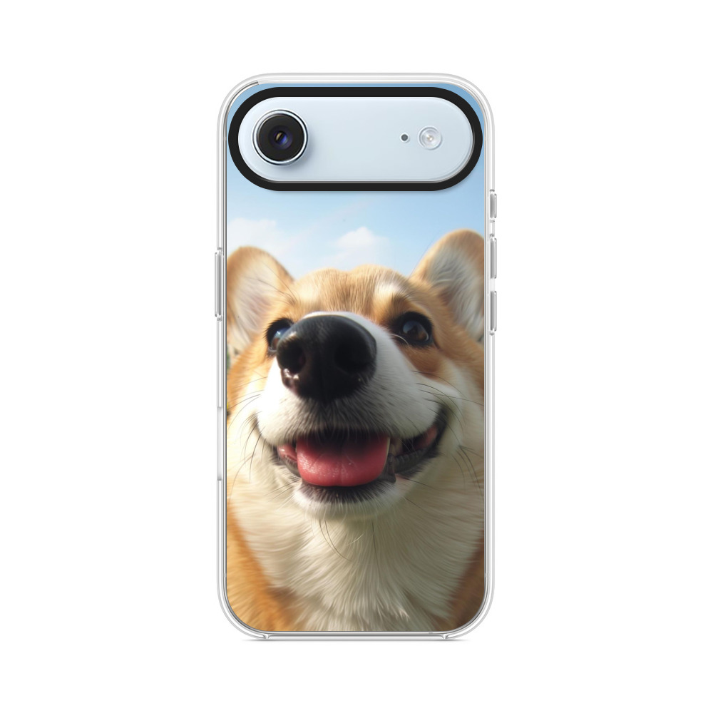 笑顔のコーギー犬 iPhone Airオリジナルケース