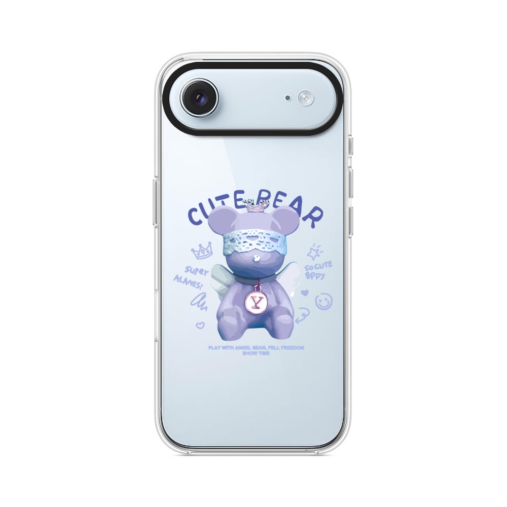 かわいいクマ iPhone Airオリジナルケース