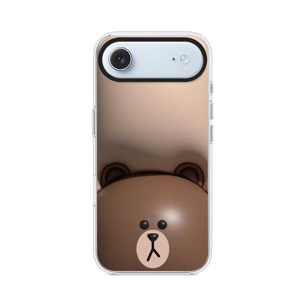 かわいいクマ耳デザイン iPhone Airオリジナルケース