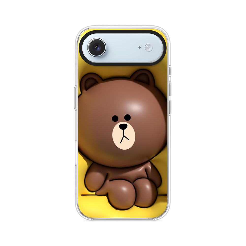 かわいいクマ iPhone Airオリジナルケース